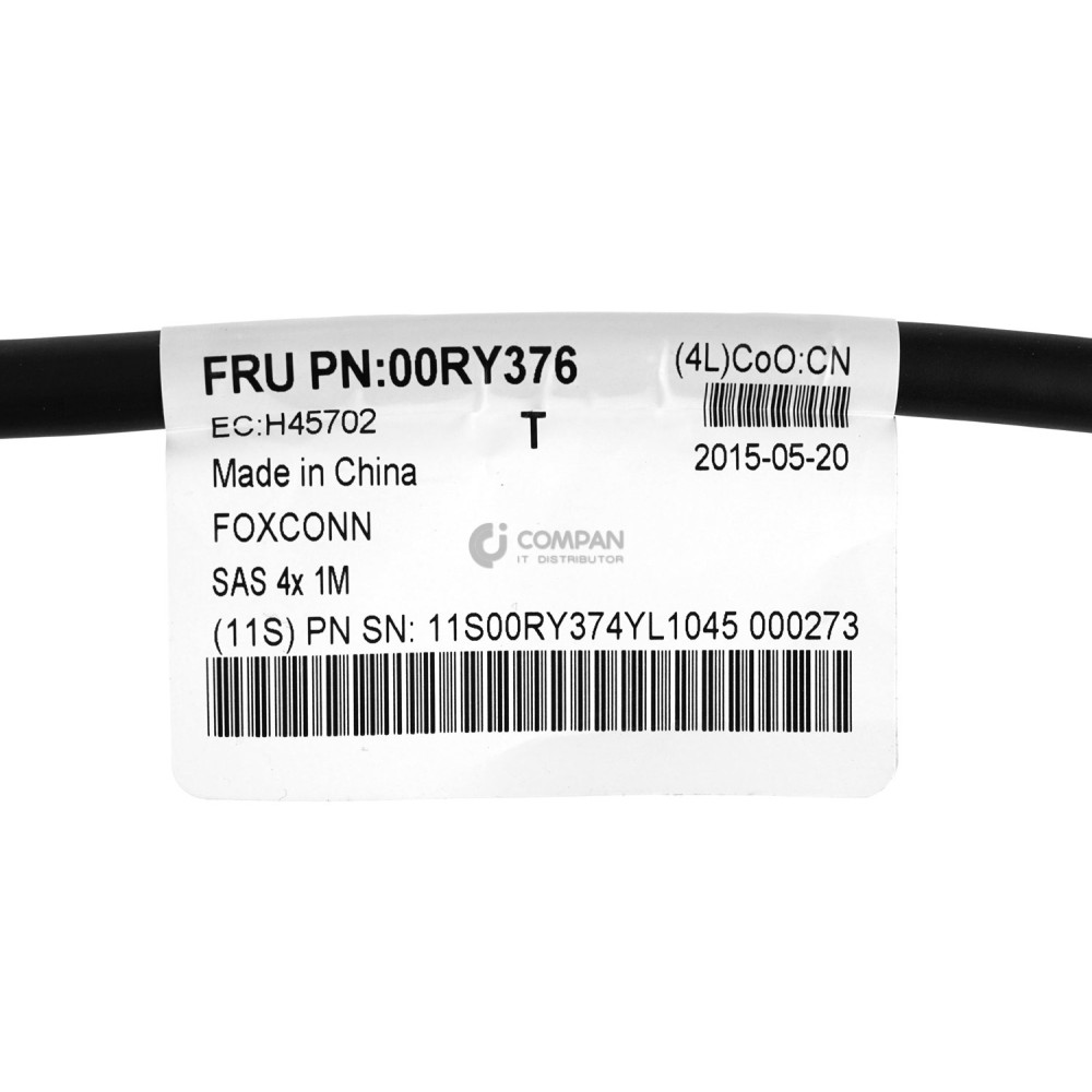 00RY376 LENOVO EXP2512 MINI SAS CABLE 1M